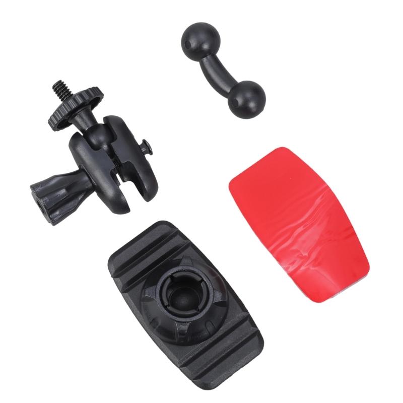 1/4inch Male To Male Threaded Screw Connectors Double Head Studs for Camera Tripod Motorcycle Action Camera Attachment