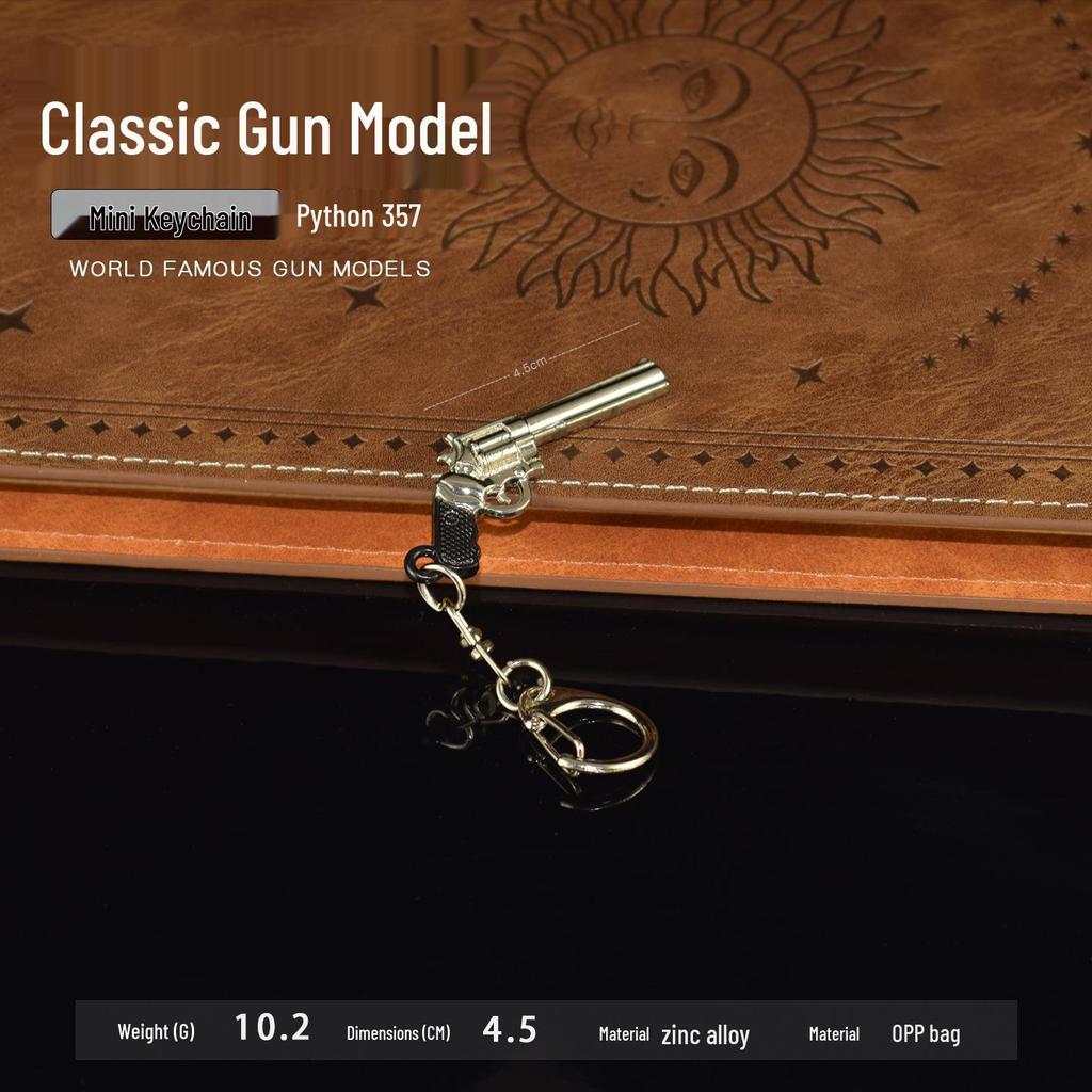 PUBG Frieden Schlüsselanhänger: Scorpion, Smith & Wesson Revolver, Luger P08, Colt, Mauser M1895 Modell
