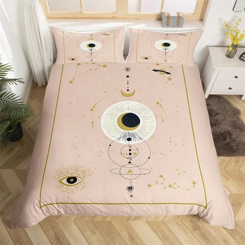 

Boho Galaxy Soft Duvet Cover King Astrology Mysterious Space Beding Set Ocean Seawave Warm Comforter Cover Microfiber Exotic Comfortable Quilt Cover 120*200cm Single