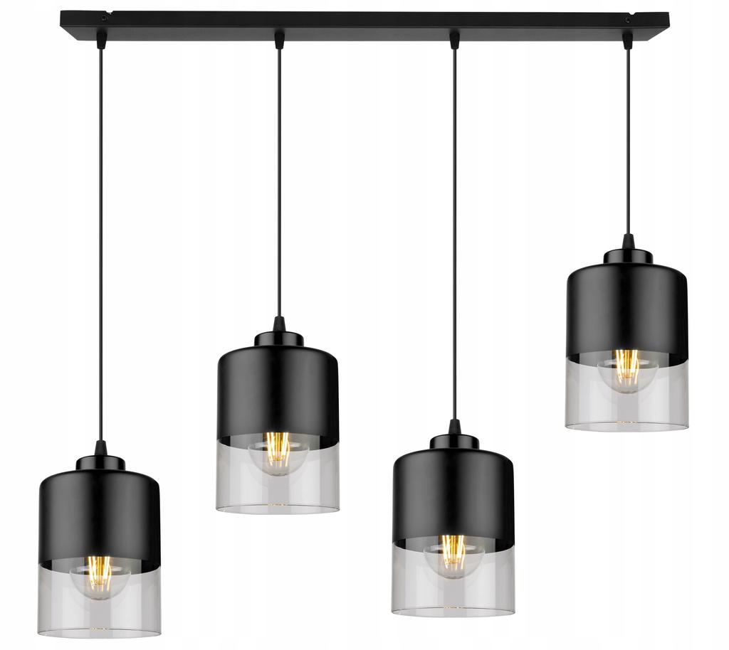 MODERN CEILING HANGING LAMP GLASS CHANDELIER