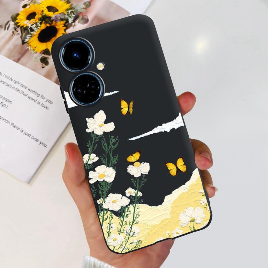For Tecno Camon 19 Neo Case CH6i New Fashion Painted Cover Soft Silicone Phone Case For Tecno Camon 19 Pro 5G Camon19 Neo Bumper