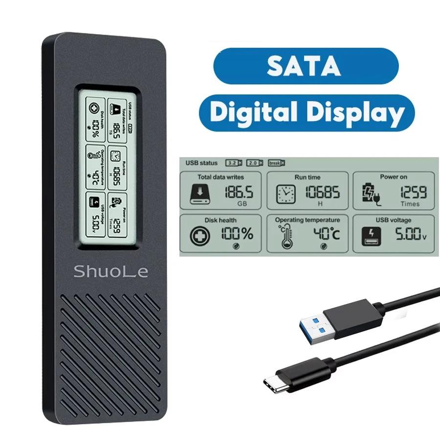 

Корпус M.2 NVMe SATA SSD с двумя протоколами NVMe SATA и USB 3.2 10 Гбит/с NVMe PCI-E Корпус M.2 SSD с поддержкой UASP для жесткого диска