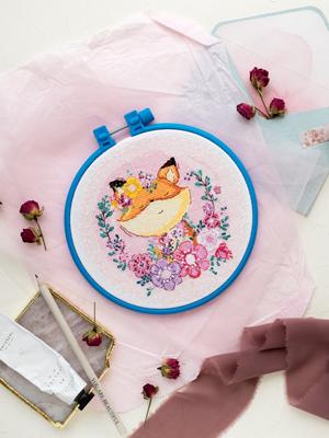 Cross Stitch Kit Abris Art Chanterelle