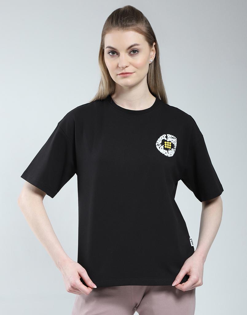 ROCK.IT Women's Regular Fit Half Sleeves Top