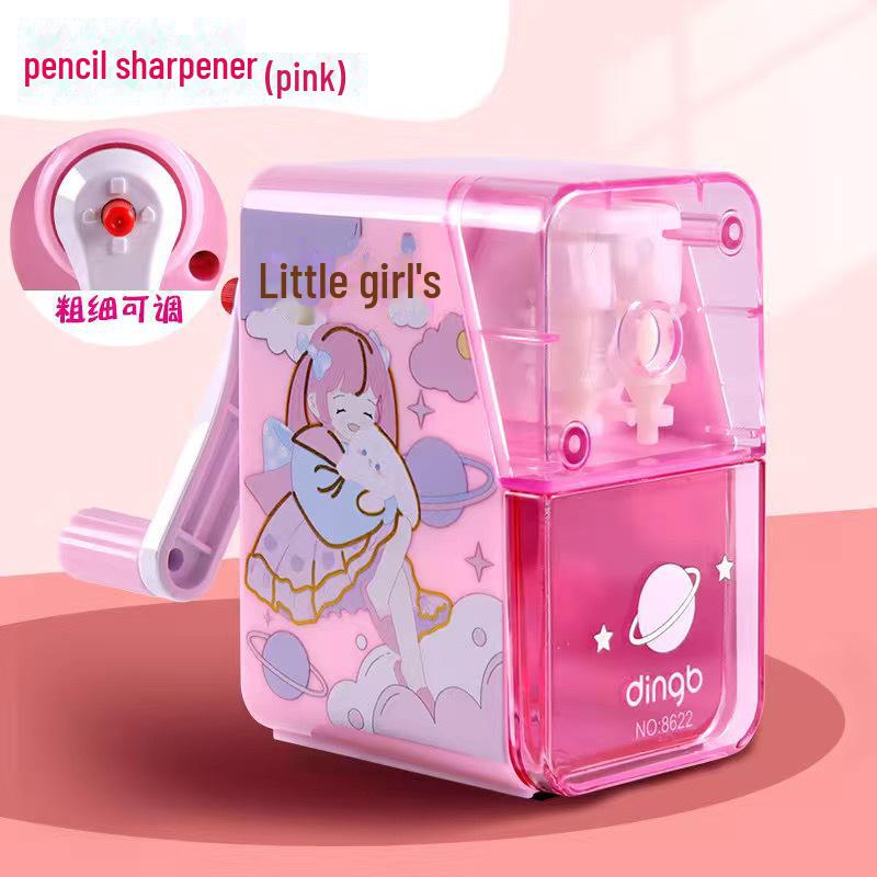 Dingbang animacinis rankinis pieštukų drožtukas vaikams ir darželio mokiniams