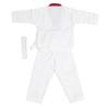 Kids Taekwondo Uniform with Belt Polyester and Cotton Breathable Soft Kids Sports Karate Uniform for Martial Arts Training for Boys Girls M