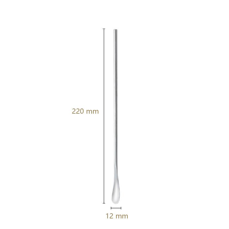 1PC Long Handle Teaspoon 304 Stainless Steel Mixing Spoon Tableware Coffee Tea Spoons Dessert Ice Cream Scoop Bar Tools