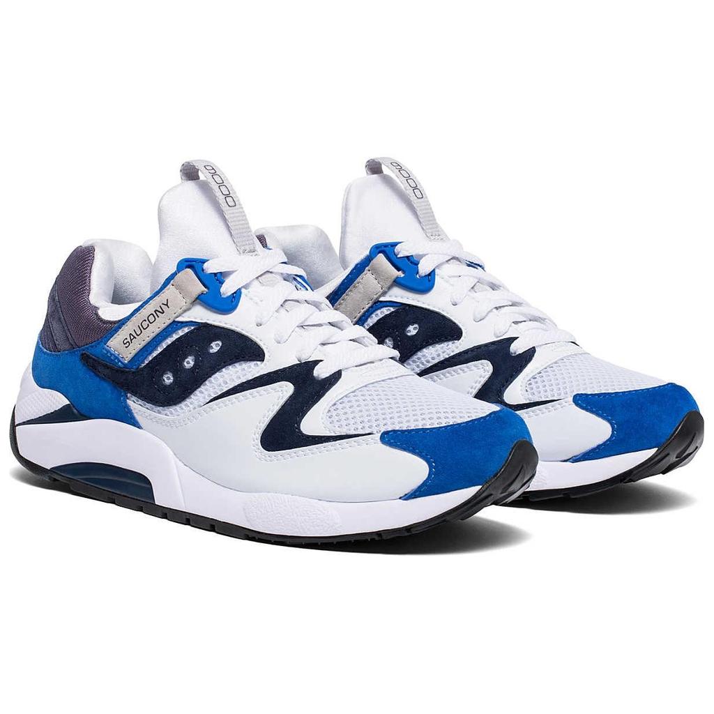 SAUCONY Grid 9000 Bílá Modrá - S70439-1