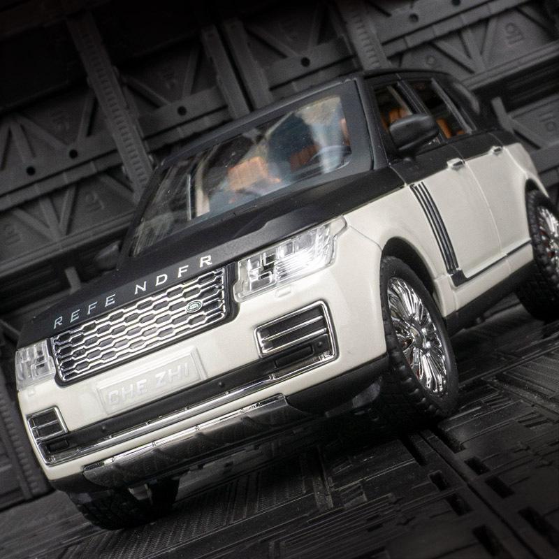 

Czezhi CZ24312: Alloy Range Rover Pull-Back Toy with Openable Doors for Kids