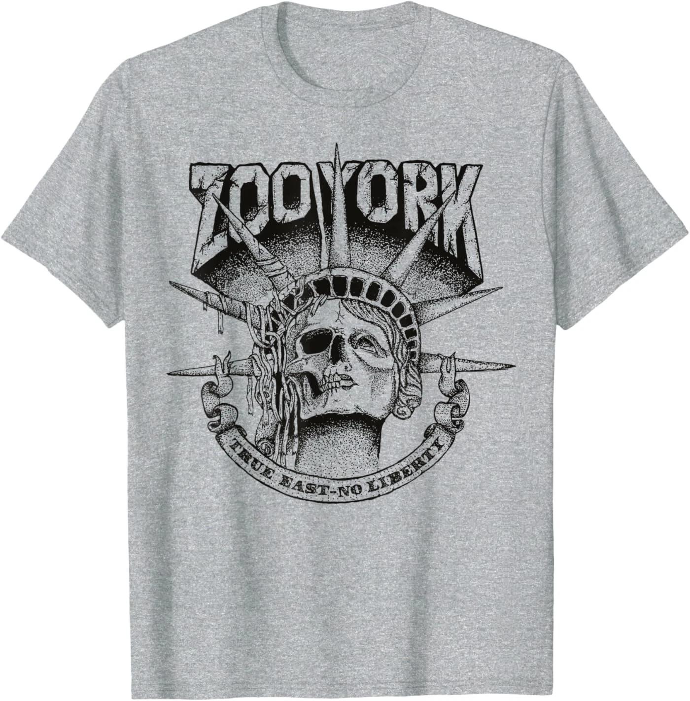 

Zoo York True East Skeletal Statue of Liberty Unisex T-Shirt S