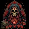 26 Cultura Santa Muerte Divindade Feminina Santa da Morte Camiseta Masculina Leve de Algodão Camiseta Unissex