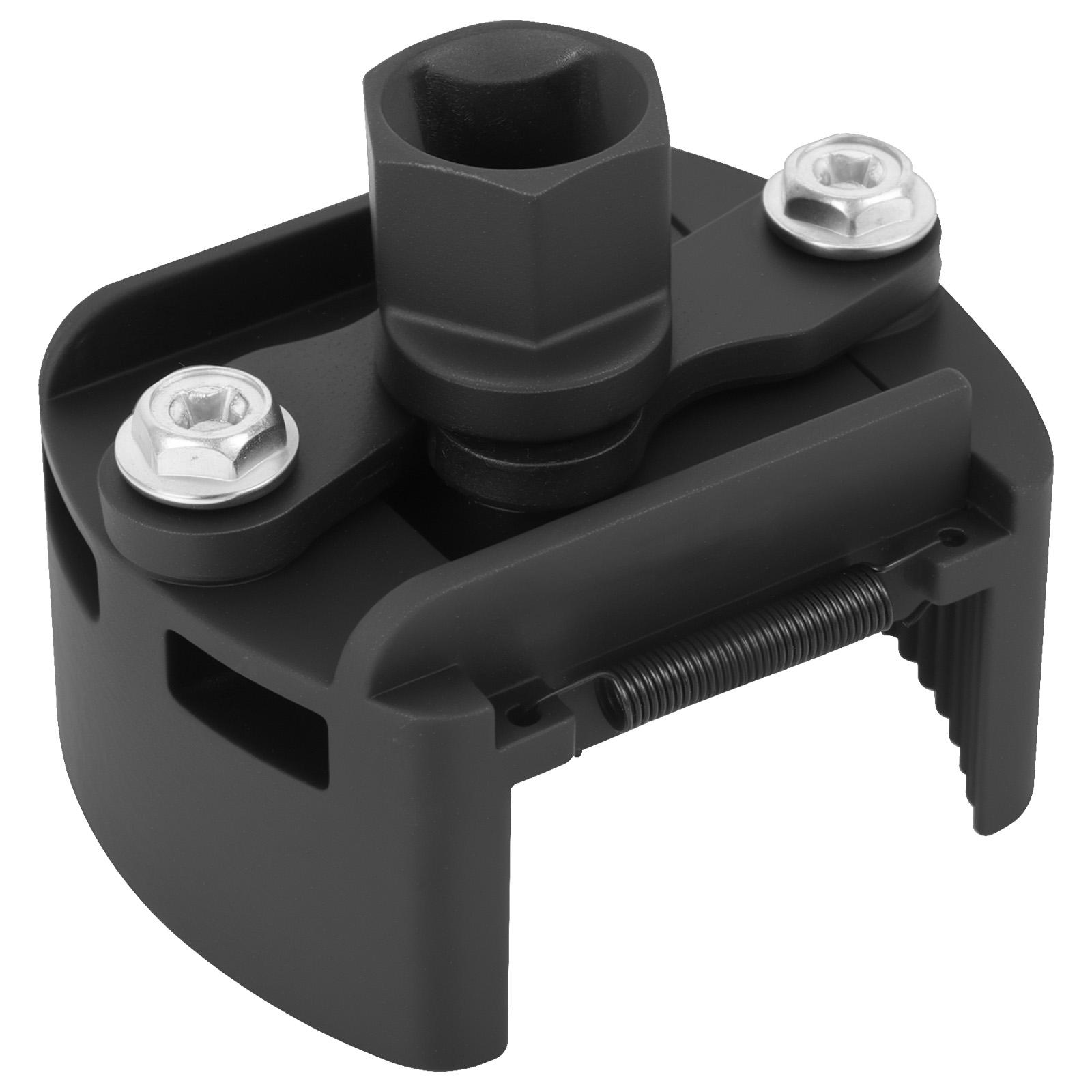 

Chrome Vanadium Steel Adjustable Oil Filter Wrench Universal Spring Loaded Engine Filter Wrench for 2-3/8 to 3-1/8 Inch Small