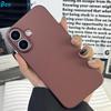0.3mm Ultra Thin Matte Armor Translucent Case For iphone 16 Pro Max 16 Pro TPU Silicone Soft Cover 16 Color Funda 16 Plus