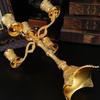 European Style Five-Head Candlestick Wedding Table Decoration Candelabra Holder For Dinner Hotel Home Lighting Decor Pieces
