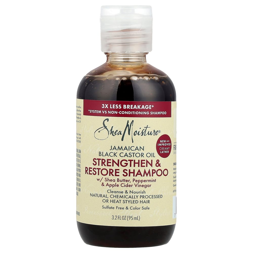 SheaMoisture Jamaican Black Castor Oil Shampoo 94ml (3.2 fl oz)