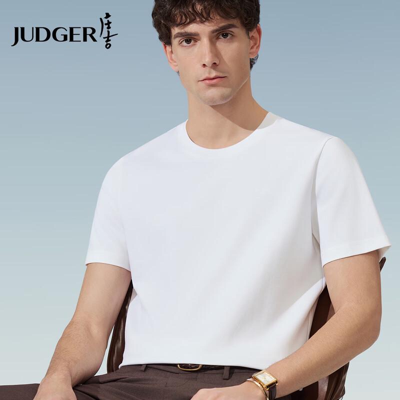 Judger Men s 60-Count Long-Staple Cotton Modal Blend Round Neck T-Shirt M