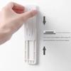 Self-Adhesive Power Socket Strip Fixator Wall Mounted Self Adhesive Punch Free Row Plug Holder for Kitchen Home Office