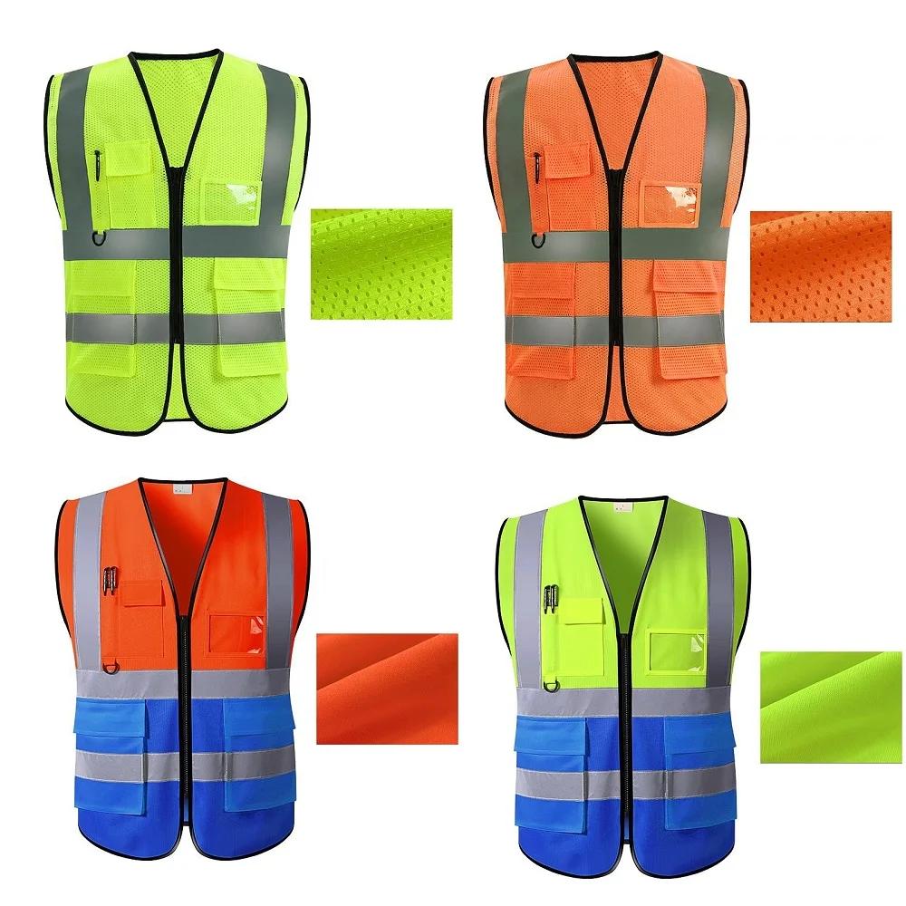 Sommernacht Mehrfachtaschen Reflektierende Schutzkleidung Reflektierender Mantel Sichere Struktur Verkehr Hygiene Gartenarchitektur