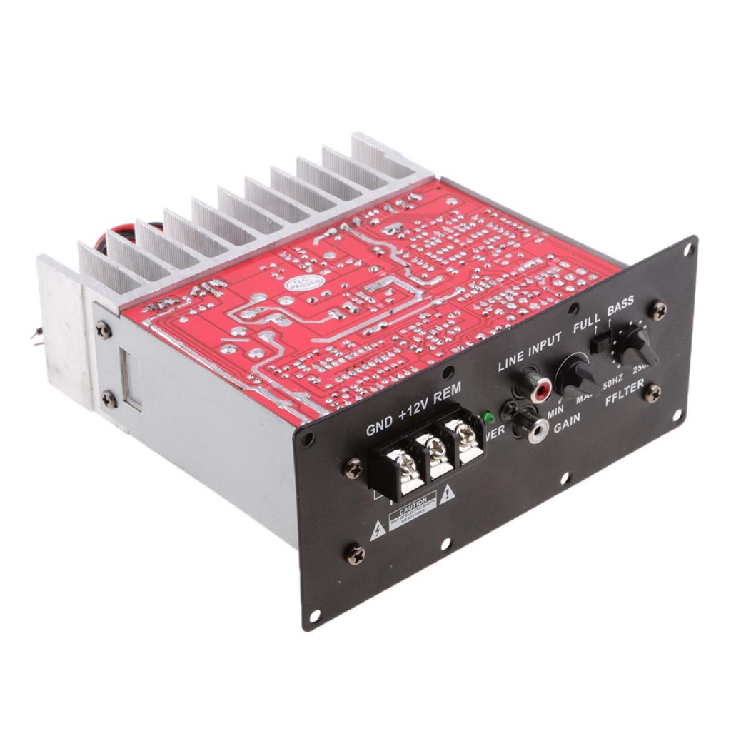 Car Audio Amplifier Subwoofer Bass 12V 150W Module PCB Board Kit