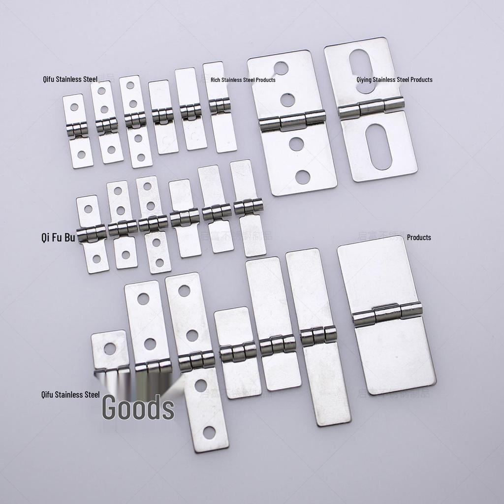 304 Stainless Steel Mini Hinge for Small Cabinets, Jewelry Boxes, and Crafts