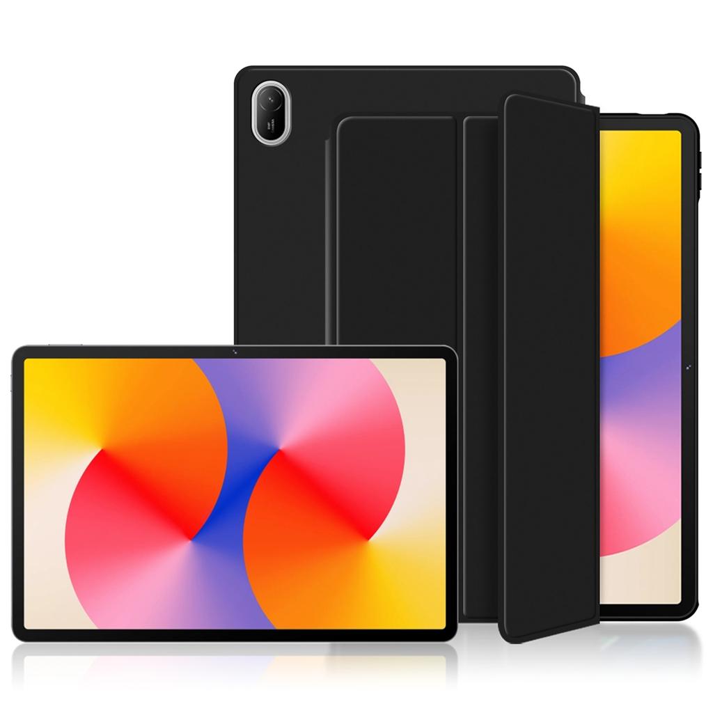 Für Huawei MatePad SE 11 Hülle PU-Leder TPU Rückseite Vollschutz Dreifach-Ständer Tablet-Hülle