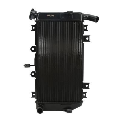 Water Tank Radiator Cooler Cooling Accessory Replacement for Ninja 400 2018‑2021 Black