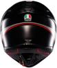 AGV K1 S Full Face Motorcycle LAP MATT XL Helmet, BLACK/GREY/RED, (61-62cm), 18394007034-XL