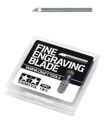 Craft Tool Series No. 137 Carving Carbide Blade, 0.3mm, for Plastic Models, 74137