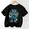 Kids 67 Themed Colorful Print TShirt Soft Cotton Fabric Breathable and Comfortable Ideal for Toddlers and Childrendf0351