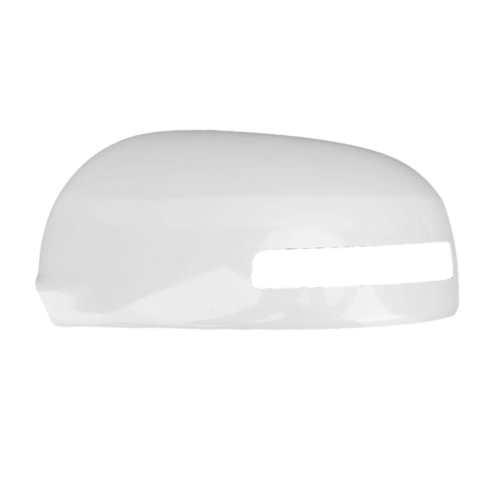 

Белый колпак на зеркало заднего вида с отверстием для указателя поворота, защитная накладка из АБС-пластика на боковое зеркало заднего вида, замена для