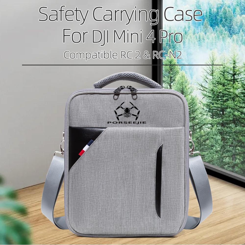 For mini 4 pro Bag Backpack for DJI RC2 Screen Protecor RC-N2 Protective Cover Hard Case for DJI Mini 4 pro Accessories