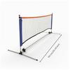 Sports Net with Steel Frame Portable Practice Metal Represent Backyard