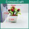 Orange Red Fruit Chili Pomegranate Simulated Potted Artificial Flower Plastic