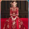 2025 Winter Petite Xiuhe Dress: Chinese Wedding & Toasting Dress for New Brides