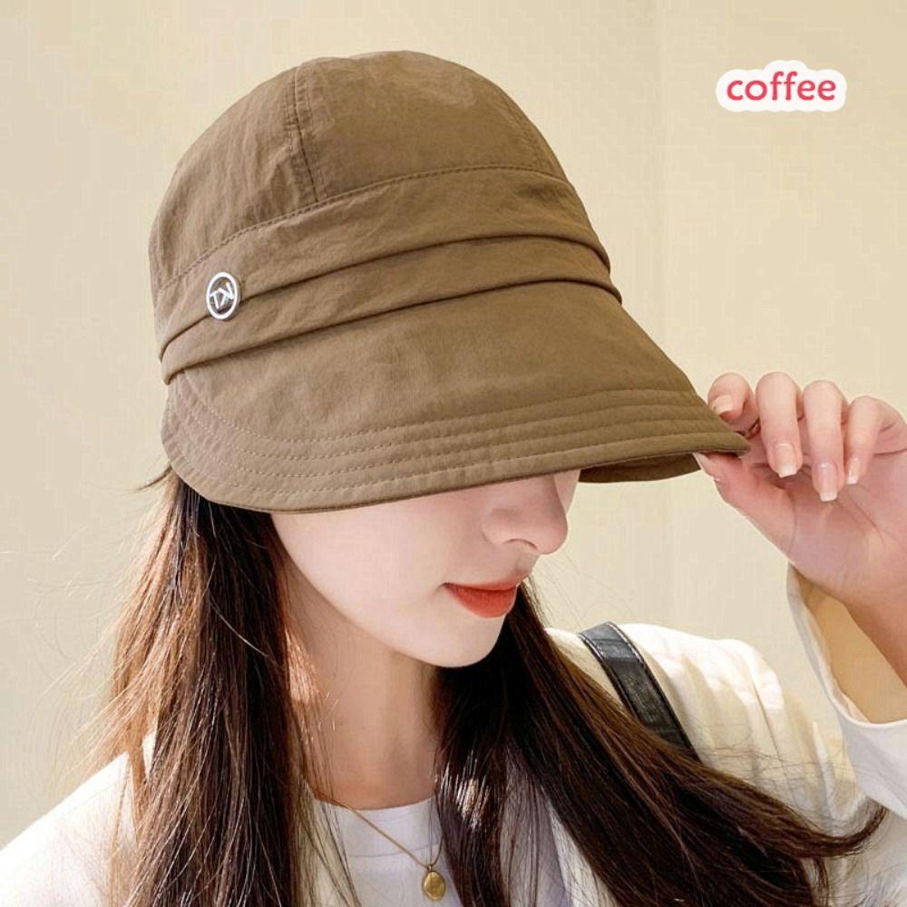 Anti-UV Baseball Caps Big Brim Visor Cap Casual Sunshade Hat  Women Men