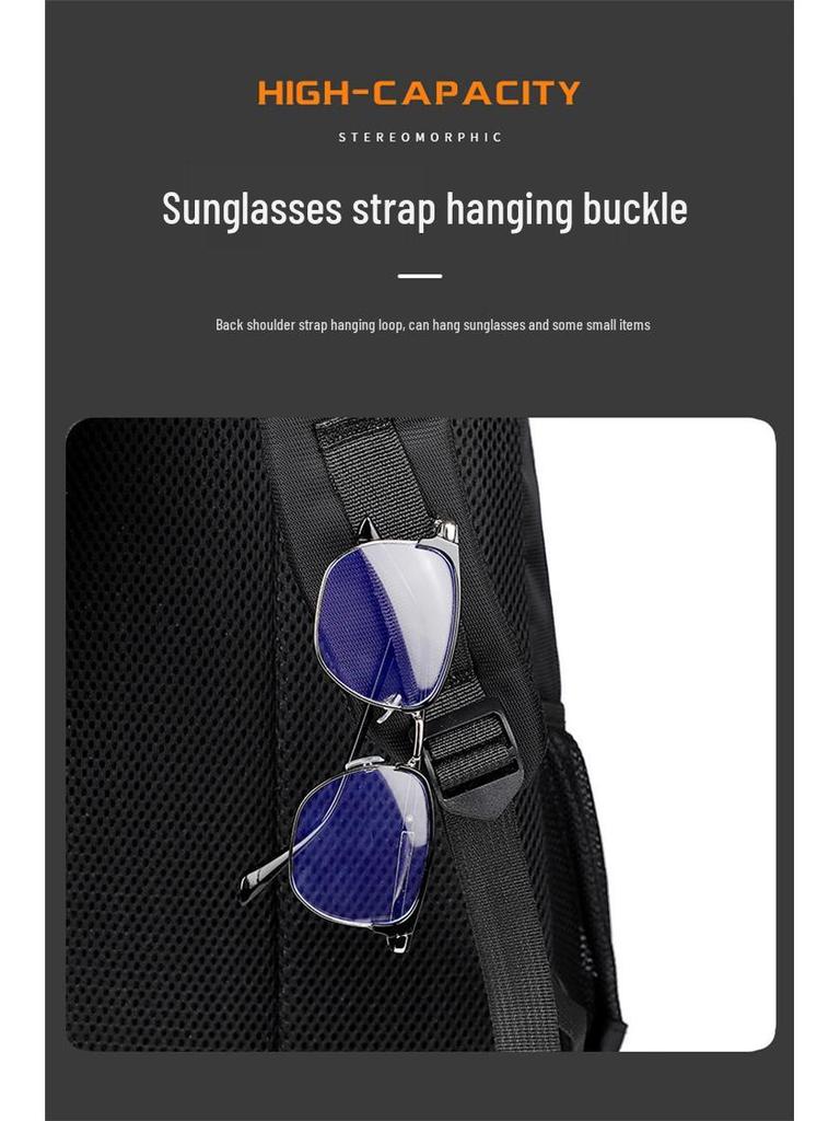 Modischer Rucksack mit großer Kapazität für Männer und Frauen: Ideal für Reisen, Geschäftliches und Schule