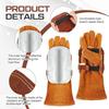 Professional Welding Gloves High Temperature Hands Guard Ensuring Thermal Resistance and Long Lastings performances
