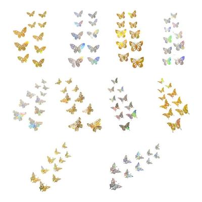 3D Butterfly Wall Sticker for Rooms Bedroom Decoration Easy To Apply Hollow Butterfly Decals