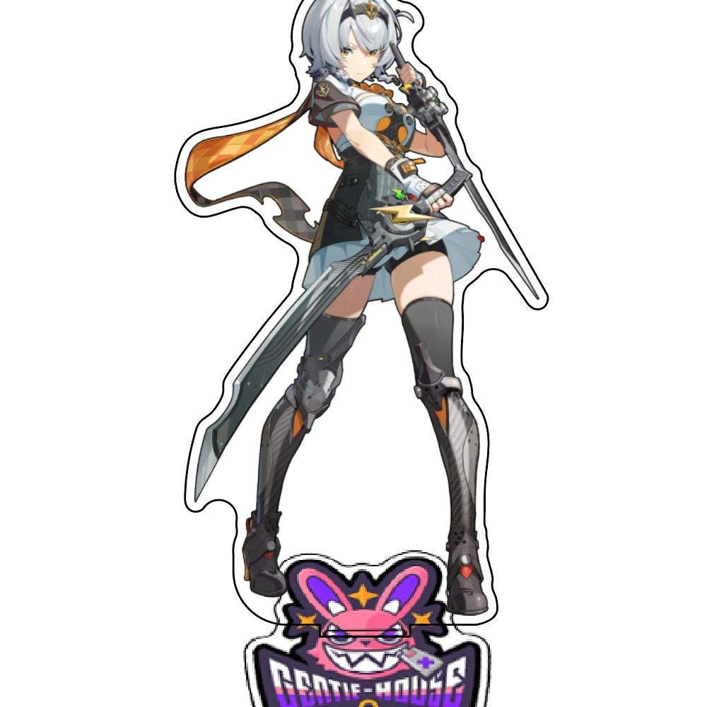 New Hot Game Zenless Zone Zero Vivian Hugo Vlad Jane Doe Von Lycaon Nicole Acrylic Stand Model Plate Desk Decor Collection