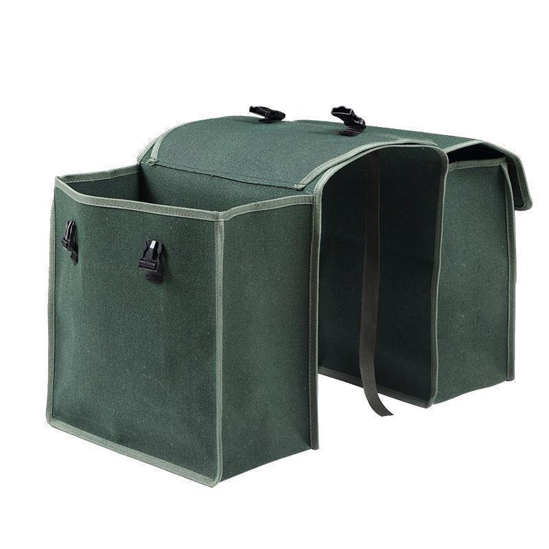 Thick Canvas Motorcycle Saddlebag & Crossbody Tool Bag