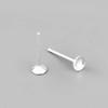 S925 Sterling Silver Earring Base and DIY Jewelry Connector Accessories