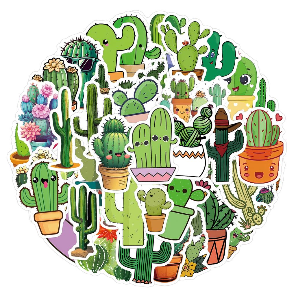 55pcs Suitcase Stickers Waterproof Stickers Scooter Computer Tablet Cartoon Decoration