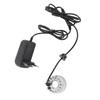 Mini Water Fountain Ornament Mist Fog Maker Atomizer with 12 Lights Landscape Decoration