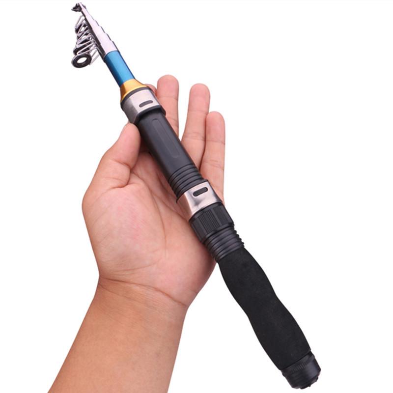 Ultra-Compact Mini Fishing Rod for Sea and River Casting 1.0m