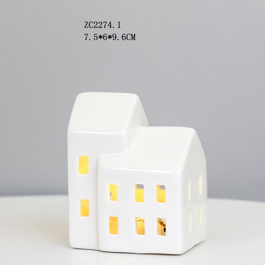 Creative Craft Ceramic LED Small Room Night Lights, Ambient Lights, Decorative Ornaments, Festival Decorative Table Ornaments