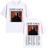 Limited Lady Gaga Mayhem Tour 2025 Album Graphic T Shirts Unisex Women Fashion Harajuku T-Shirt Vintage Oversized Short Sleeve Tees