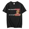 Funny Radiohead Meme Graphic T Shirts Streetwear Fashion Rock Short Sleeve Tshirt Men Women Summer High Quality Cotton Tshirts