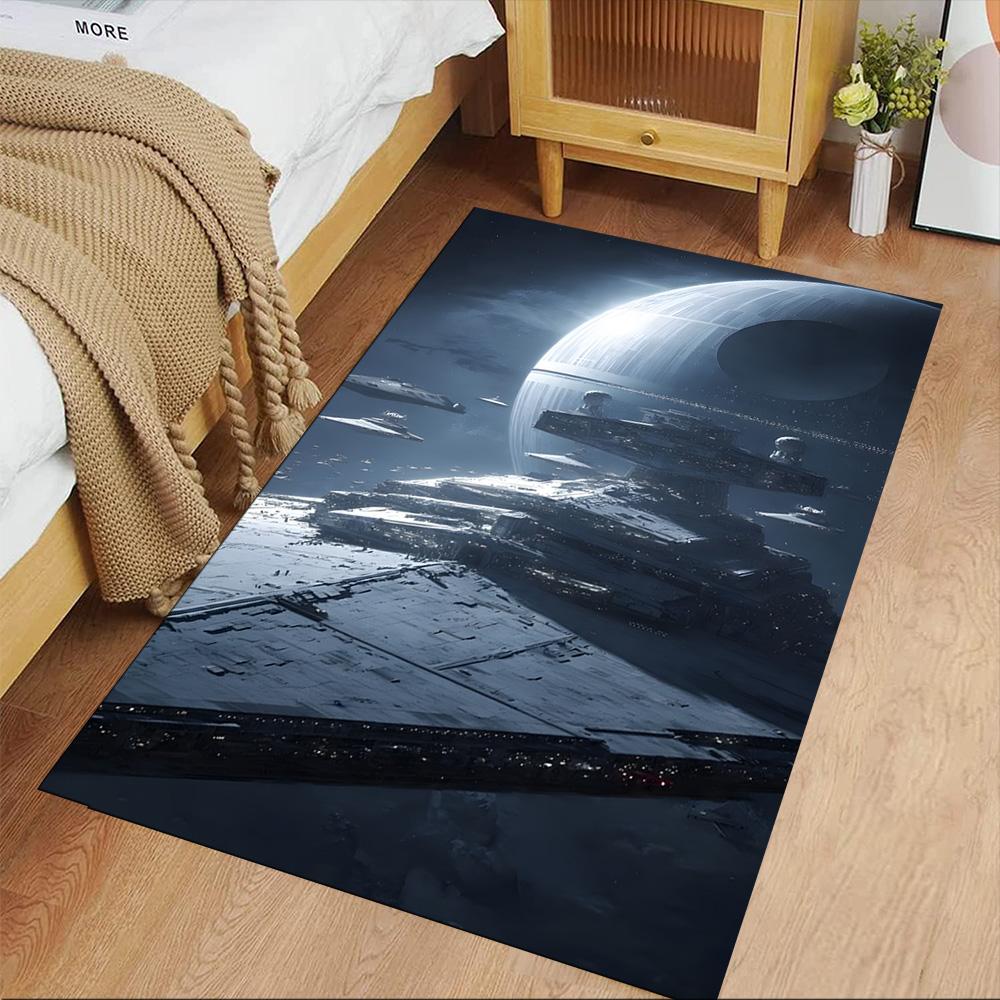 Star Wars Floor Mat Suitable for Foyer Study Room Kitchen Dining Room Antislip Carpet Anime Office Decor Best for Christmas