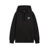 Puma Downtown Oversized Hoodie Letter Print Vintage Comfortable Versatile Sweatshirt Women Hoodies Black 629066-01