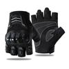Breathable Half Finger Motorcycle Gloves With Antislip And Protective Padding for Safe Cycling